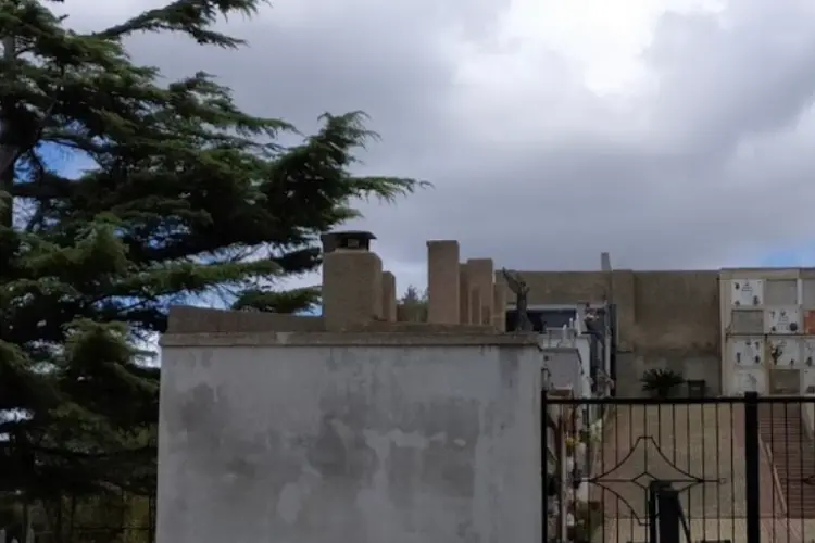 Cimitero di Ossi (foto concessa)