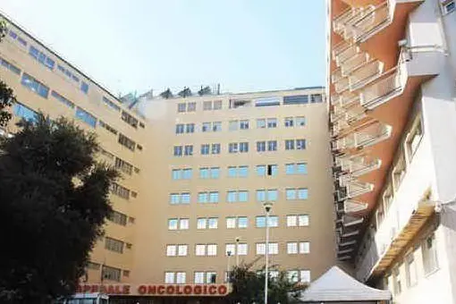 L'ospedale oncologico "Businco" a Cagliari