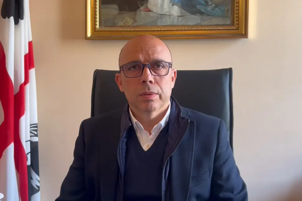 Il sindaco di Oristano, Massimiliano Sanna