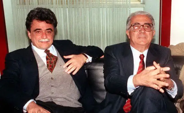 Con Achille Occhetto