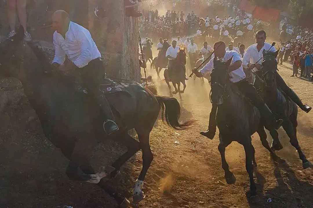 Sedilo, S'Ardia (Foto Erika Bandino)