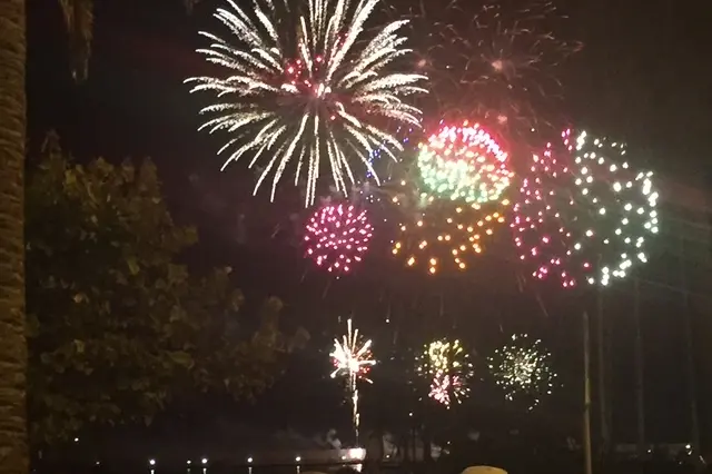 I fuochi d'artificio ad Alghero