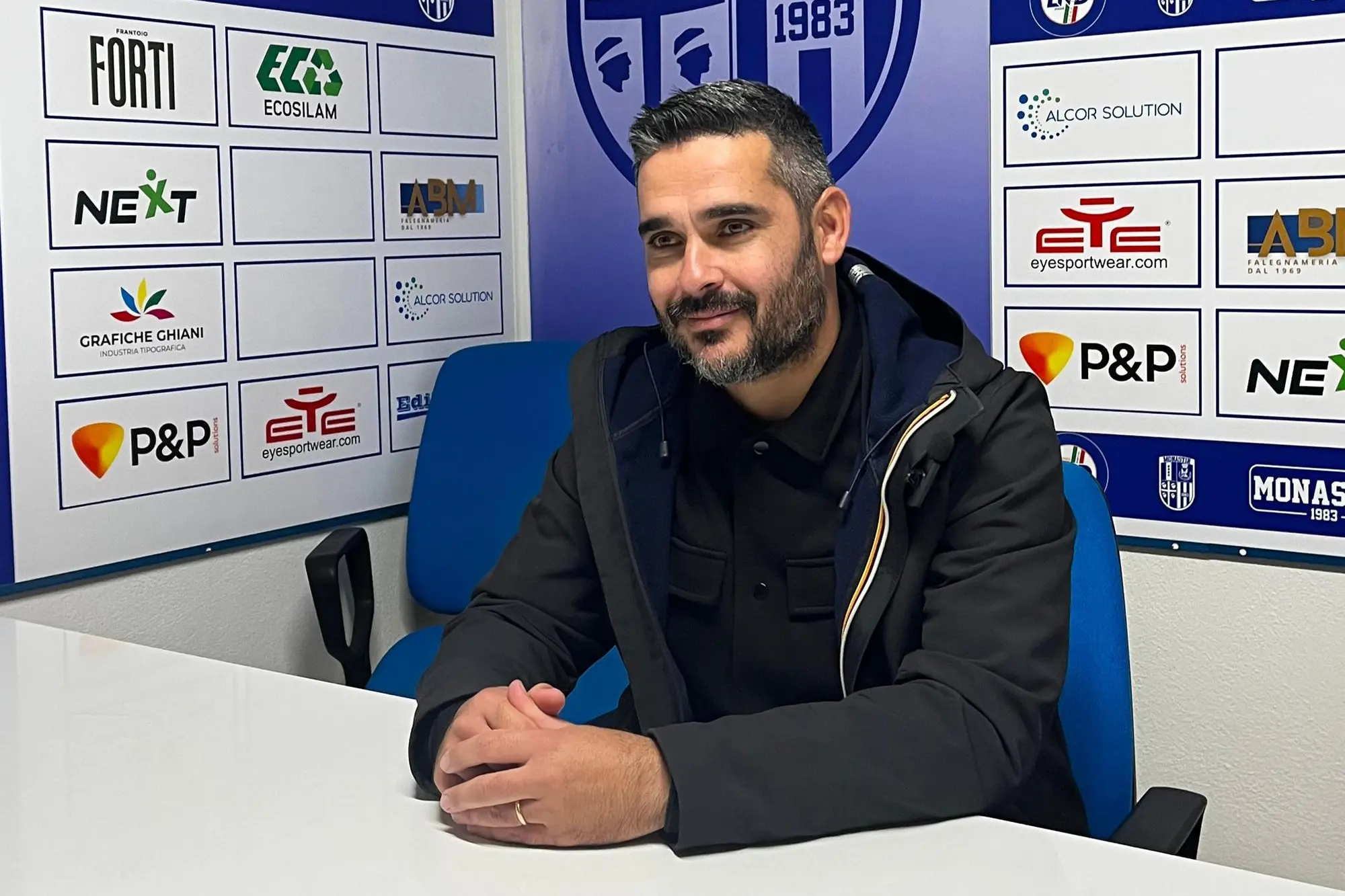 Il tecnico del Monastir, Marcello Angheleddu