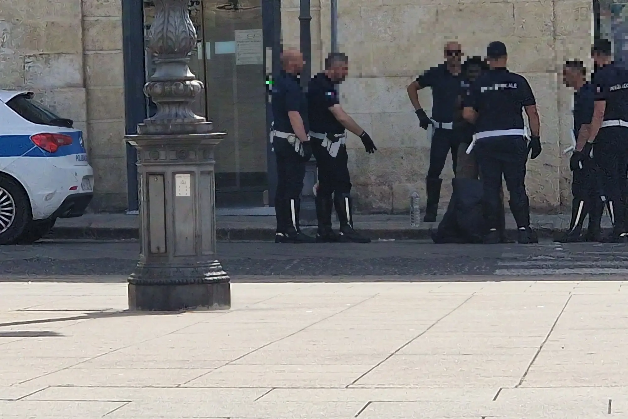 L'intervento della polizia locale