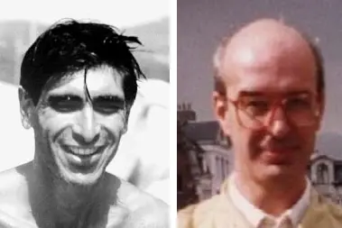 Roberto Bazzoni (a sinistra, foto Archivio L'Unione Sarda) e Antonio Sircana (a destra, foto Antonio Satta)