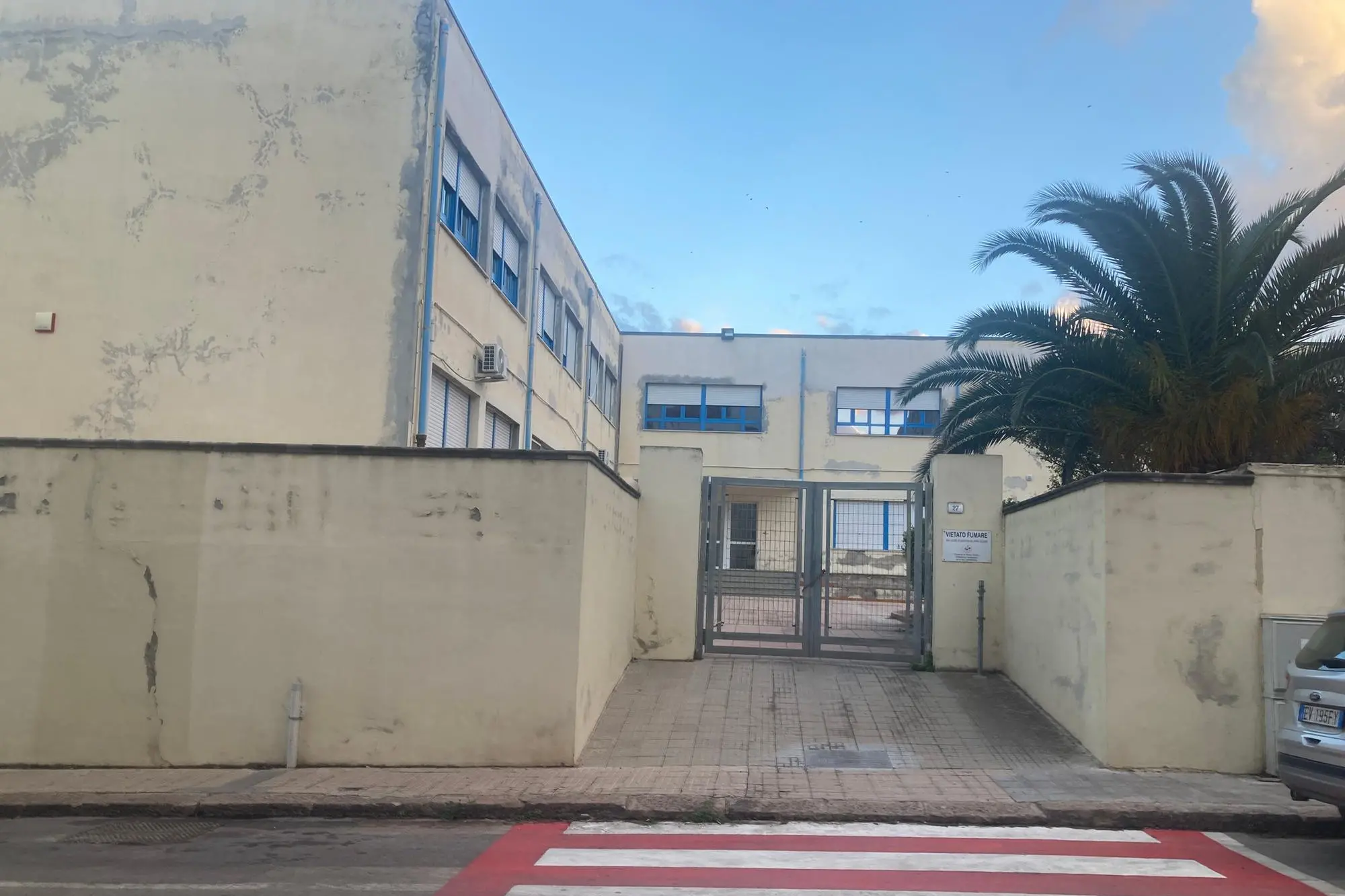 Scuola Borgona a Porto Torres (foto Pala)