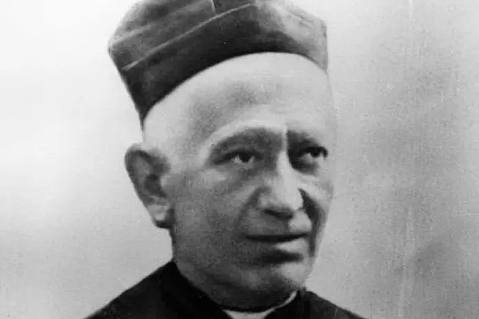 Padre Felice Prinetti (foto Antonio Pintori)
