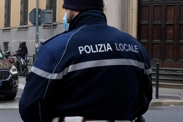 Polizia locale (foto simbolo Ansa)