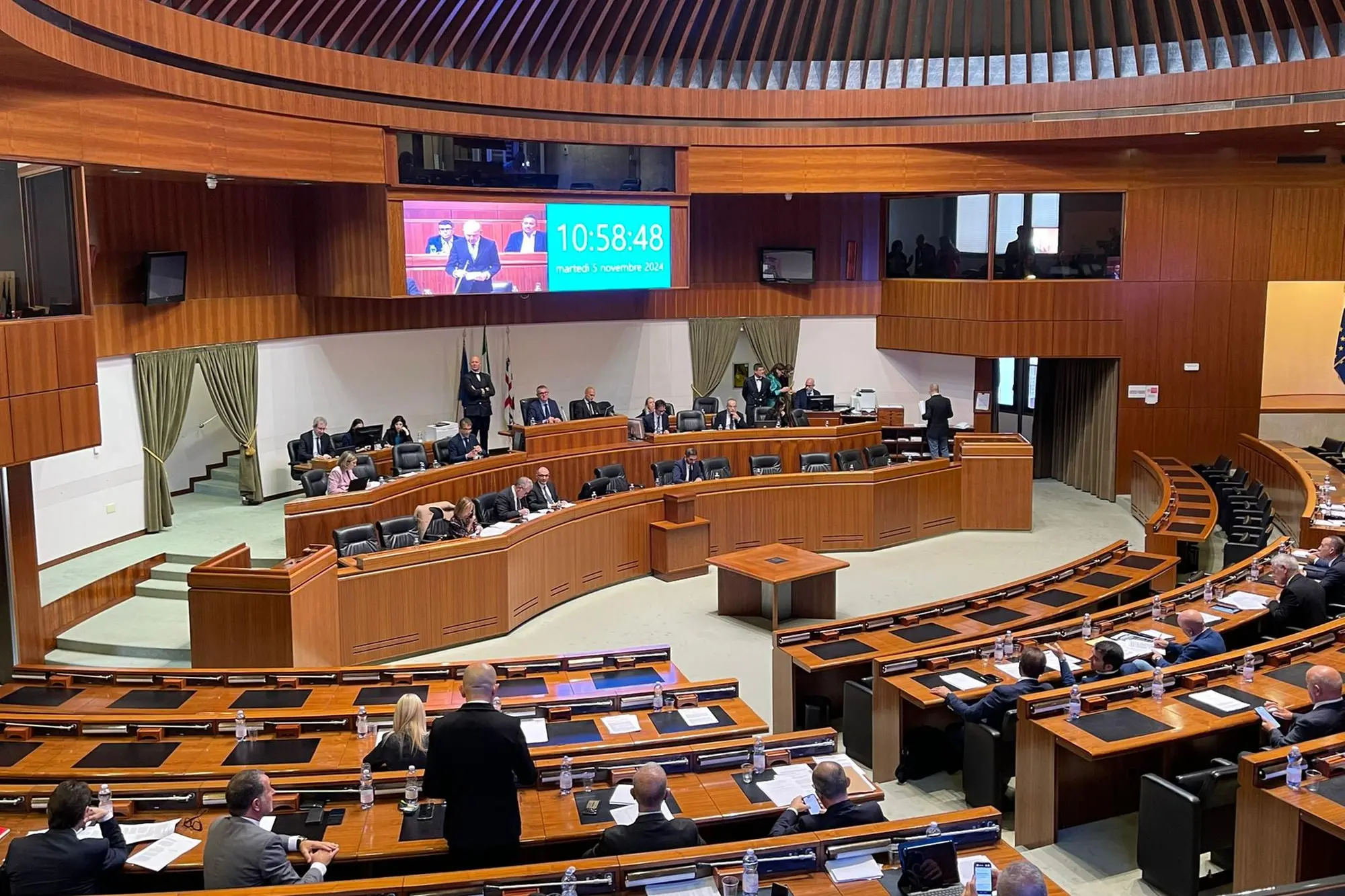 L’Aula del Consiglio regionale