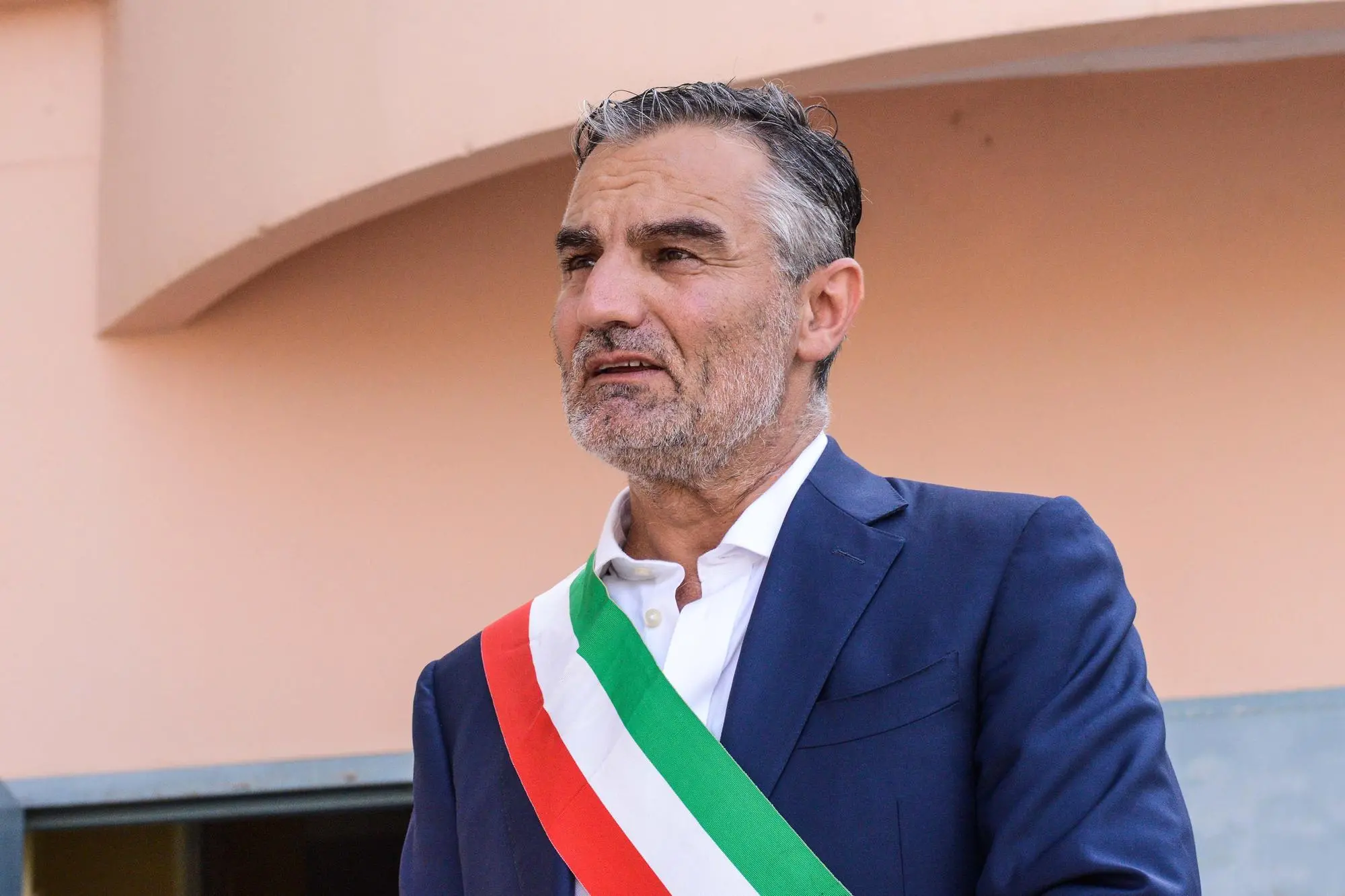 Il sindaco di Assemini Mario Puddu (L'Unione Sarda)