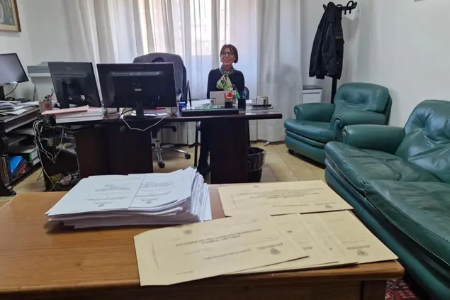 I verbali in Tribunale (Ansa)