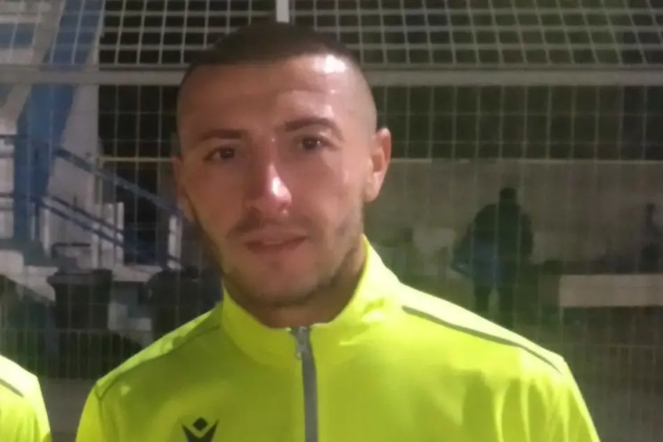 Giuseppe Silvetti, 35 anni, difensore del Li Punti (foto L'Unione Sarda - Tellini)