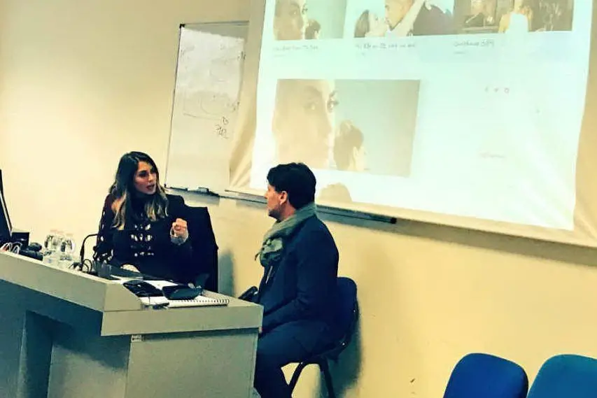 A lezione da Melissa Satta