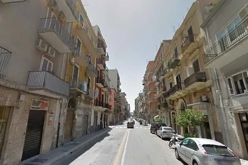 Via Crispi a Bari (Google Maps)