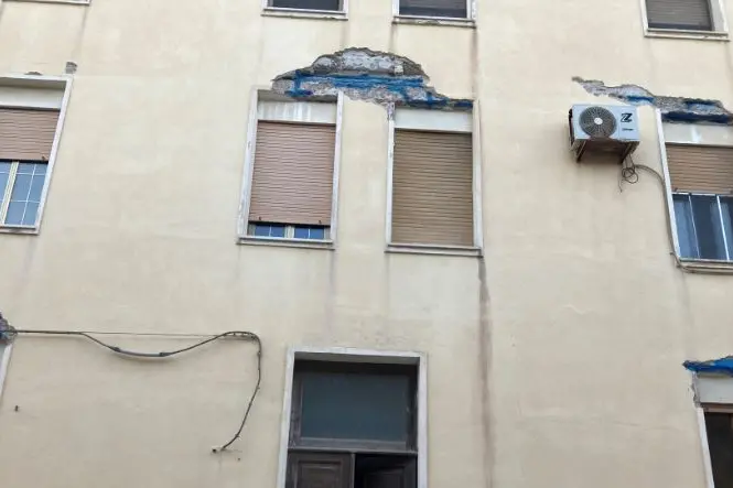 La palazzina di via Trieste (foto Pala)
