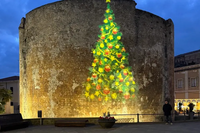 Decorazioni natalizie ad Alghero