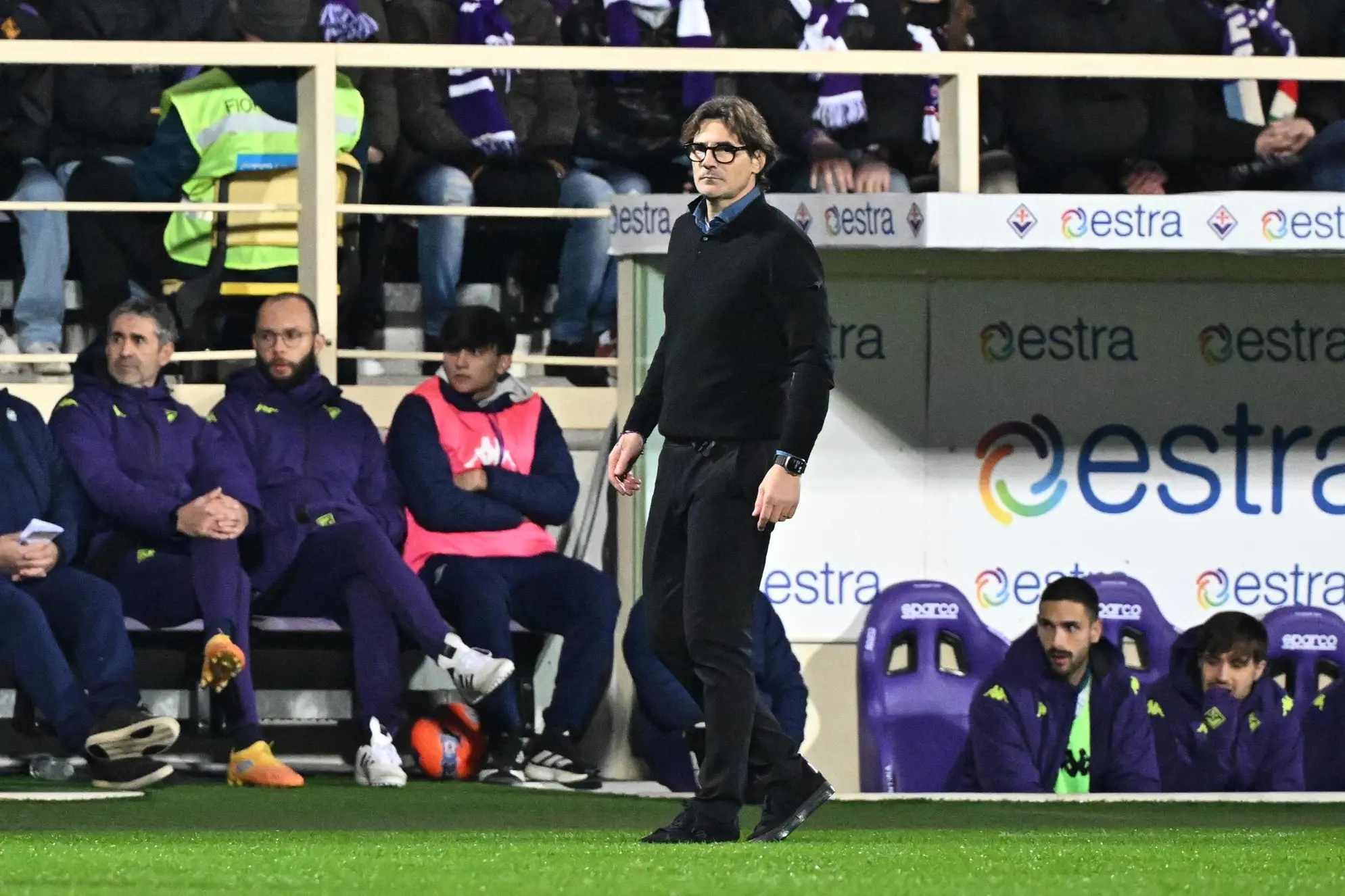 Paolo Vanoli allenatore della Fiorentina (foto Ansa)