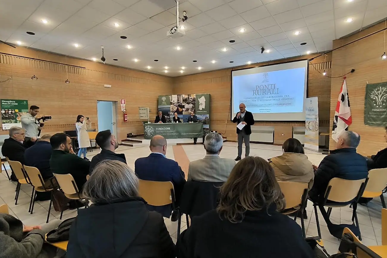 Un incontro del Distretto (Foto concessa)
