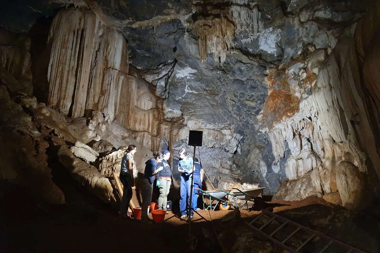 La grotta di Sa Marchesa (L'Unione Sarda)