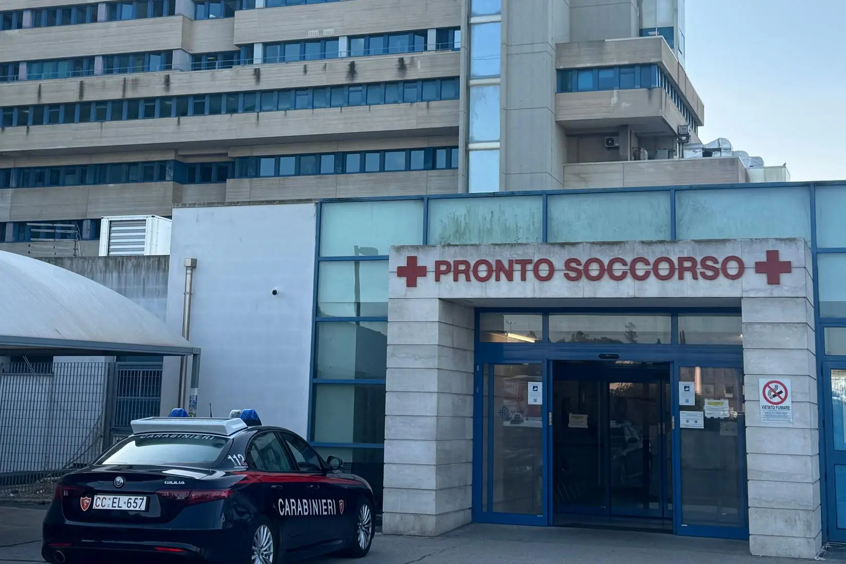 Carabinieri al Brotzu (Serreli)