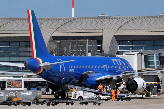 Un aereo Ita (foto Ungari)