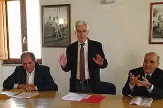 Fabrizio Mereu, Raffaele Paci e Adalberto Sanna