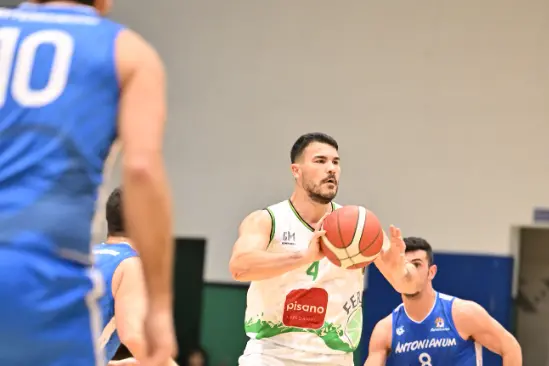 Mauro Graviano, play della Ferrini (foto Chiaramida)