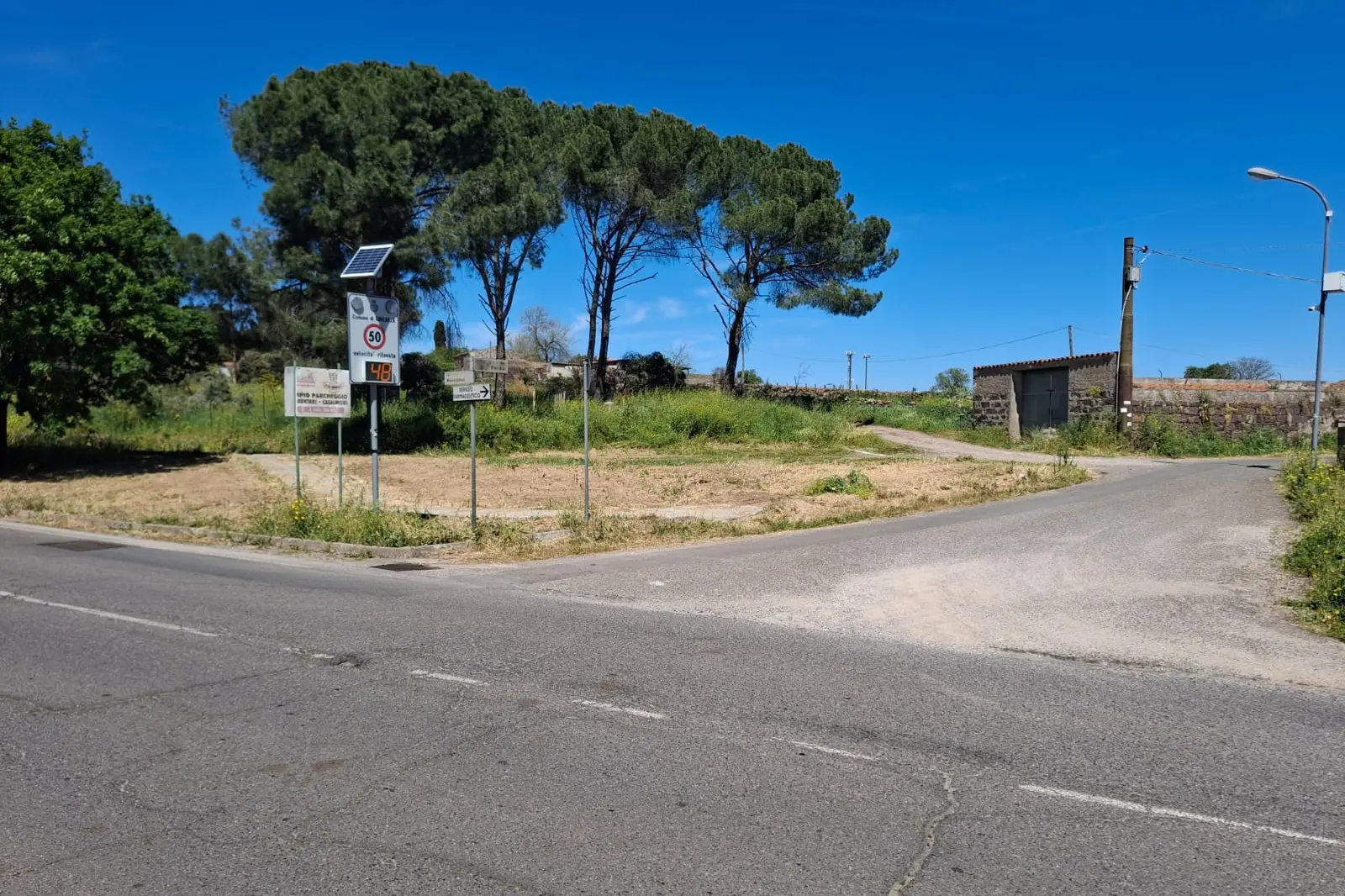 Il luogo dell'incidente