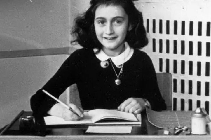 Anne Frank in uno scatto del 1940