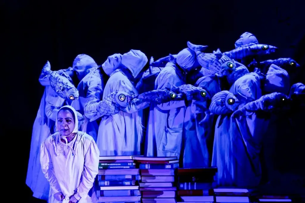 Una scena dello spettacolo (foto ufficio stampa)