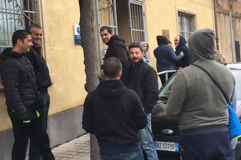 La protesta dei ricciai