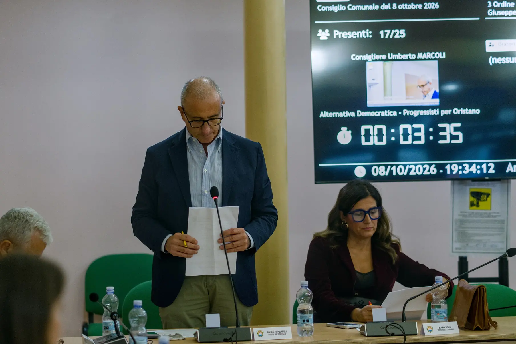 Il primo firmatario dell’ordine del giorno, Umberto Marcoli