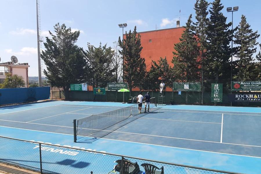 Il campo 1 dell'Accademia Tennis Sassari (foto concessa da\u00A0Antonio Burruni)