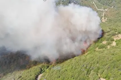 L'incendio a Silius