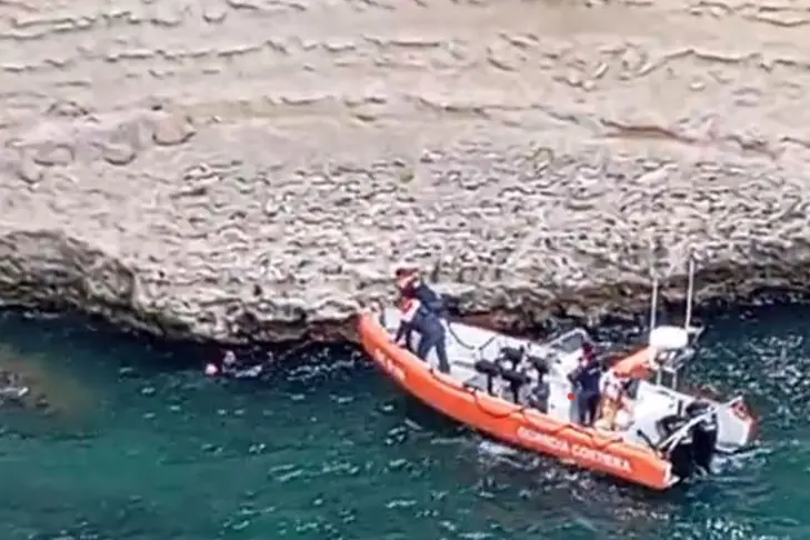 L'intervento di soccorso (foto concessa)