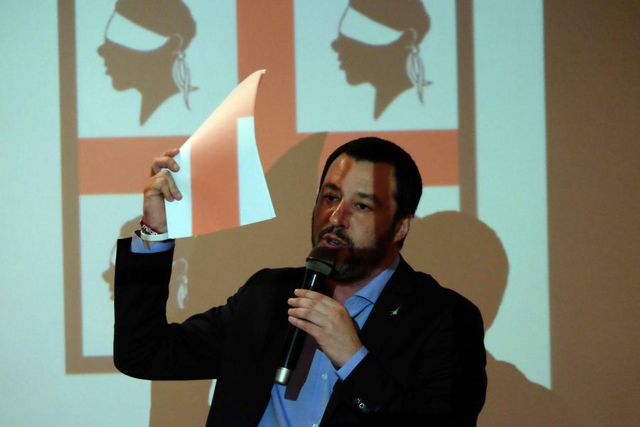 Matteo Salvini (Archivio L'Unione Sarda - Ungari)