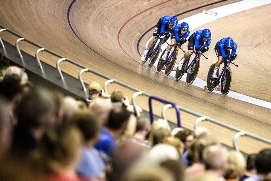 Europei di ciclismo su pista, oro per gli Azzurri nell'inseguimento a squadre