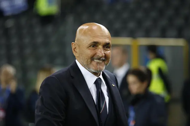 Luciano Spalletti, commissario tecnico dell'Italia (foto Ansa)