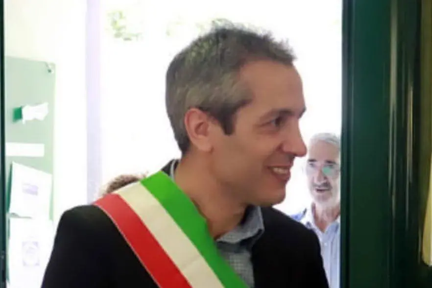 L'attuale sindaco di Segariu, Andrea Fenu (foto Antonio Pintori)