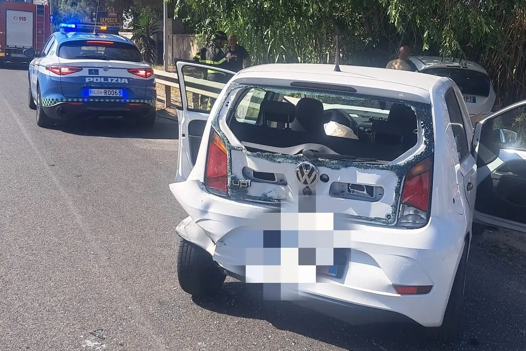 Incidente stradale a Sassari