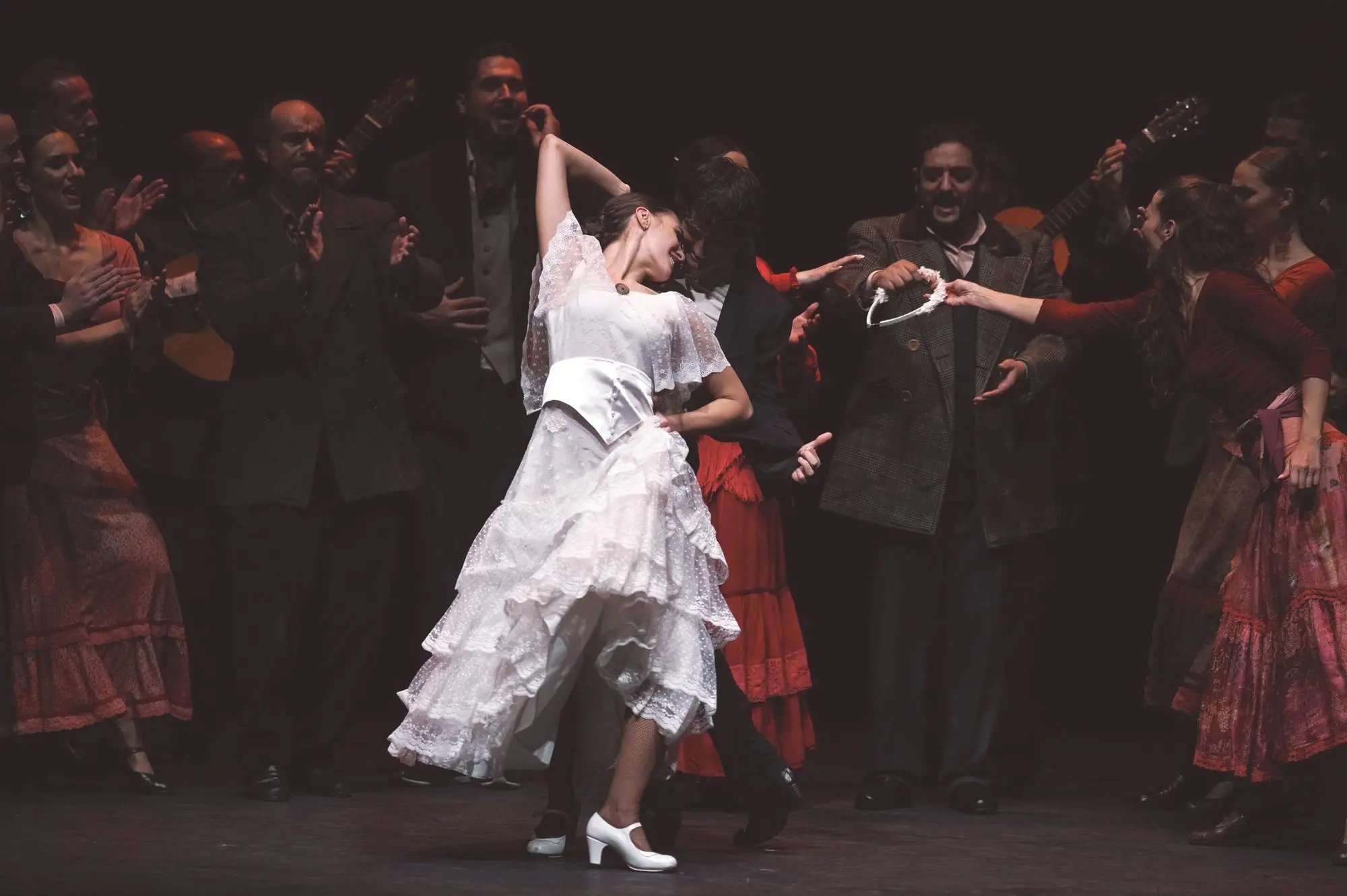 Uno spettacolo di flamenco