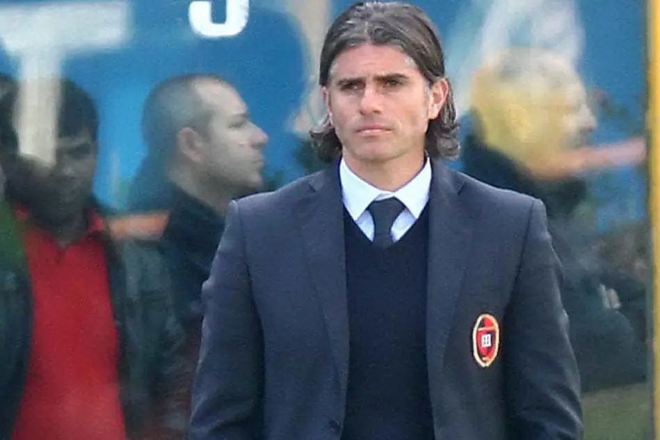 Diego Lopez, allenatore del Cagliari