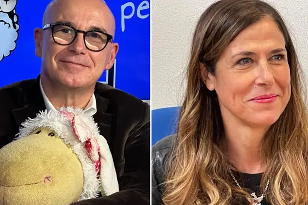 Renato Soru e Alessandra Todde