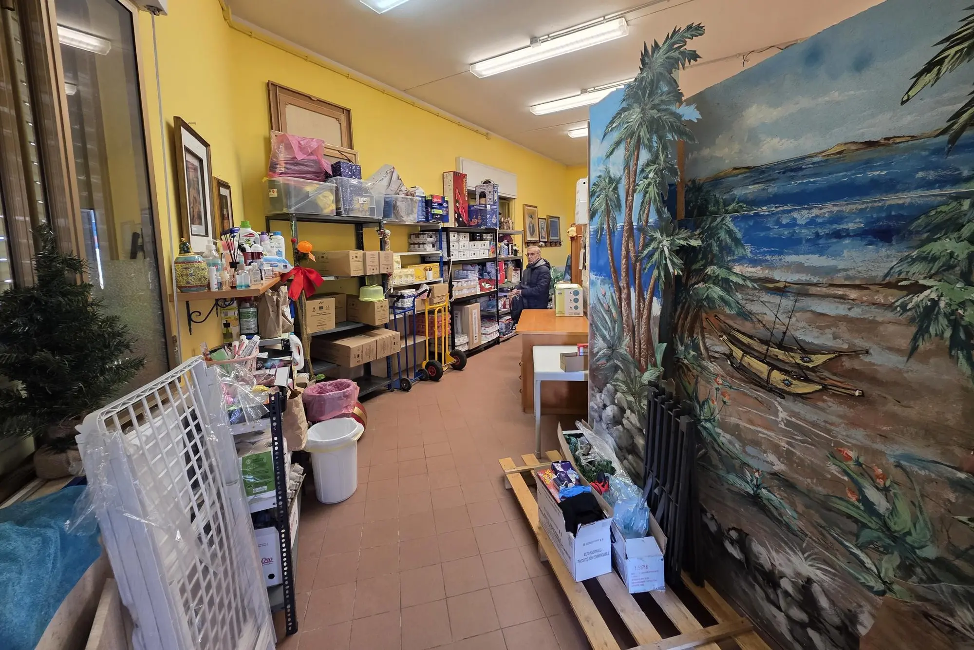 Sassari, la sede della Caritas di Latte Dolce (Foto E. Floris)