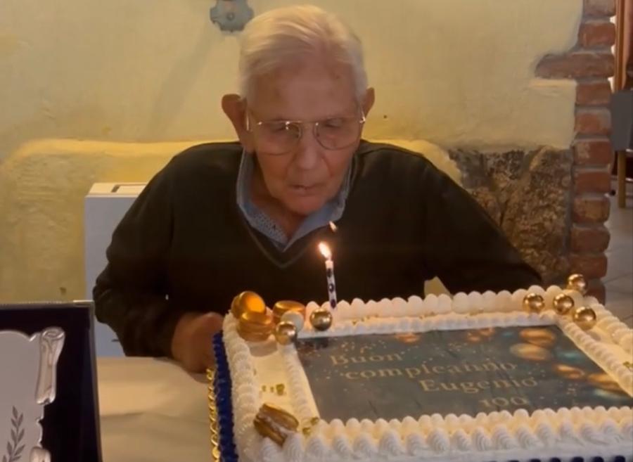 Eugenio Locci è il sesto nonnino di cent’anni