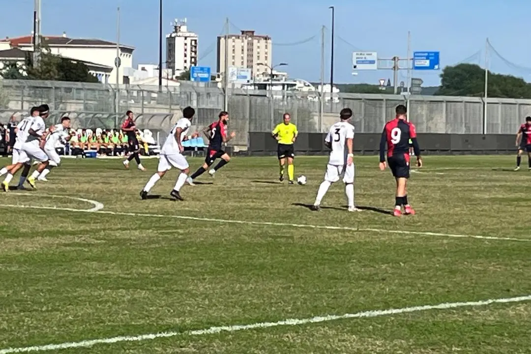 Una fase del match tra Olbia e Flaminia (foto Ilenia Giagnoni)