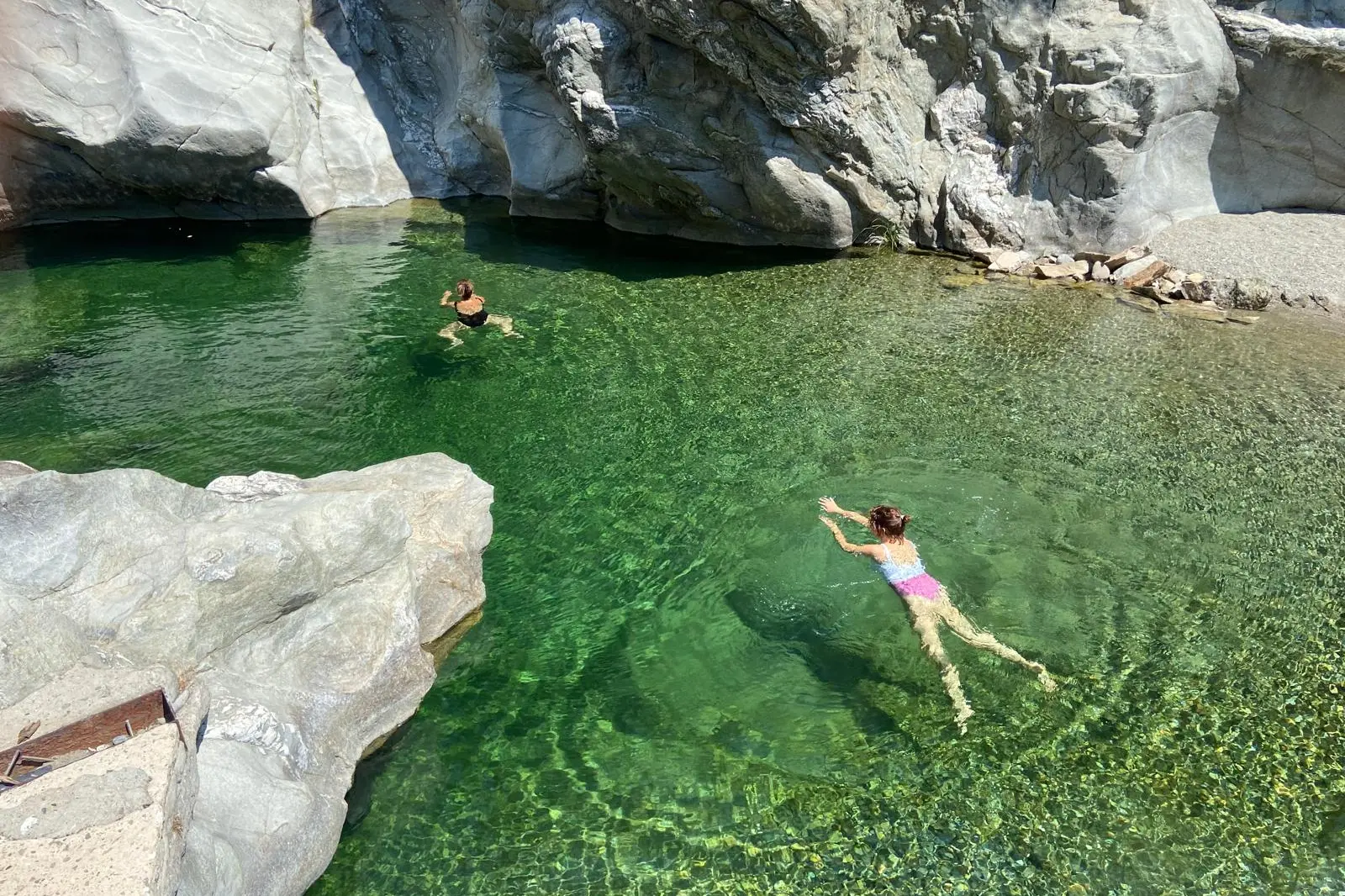 A bagno a Sa Stiddiosa