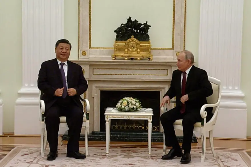 L'incontro tra Xi Jinping e Vladimir Putin a Mosca
