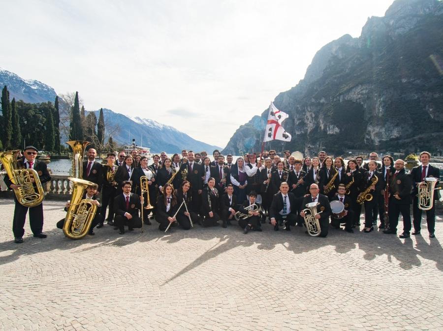 La banda cittadina arriva terza al concorso di Riva del Garda