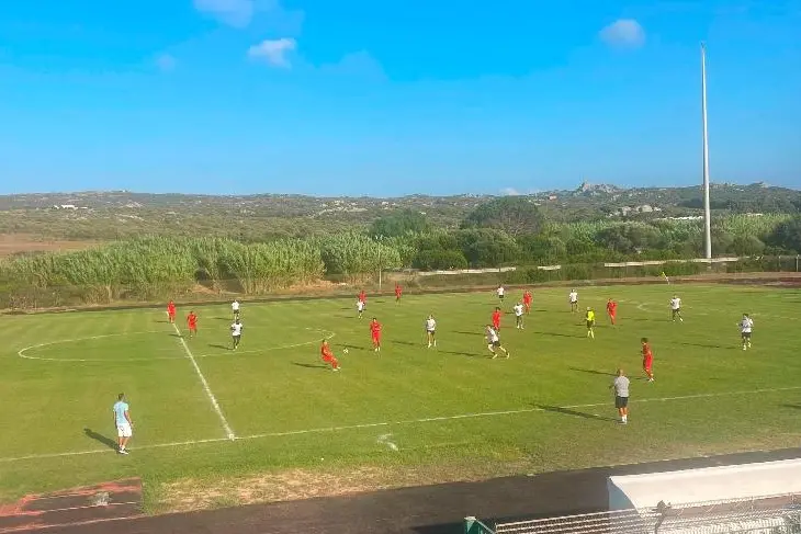 Una fase del test tra Santa Teresa e Arzachena (foto Ilenia Giagnoni)